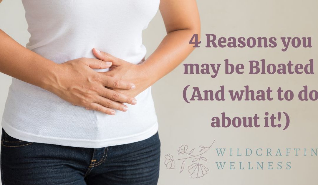 4 Reasons You Might be Bloated (And what to do about it!)
